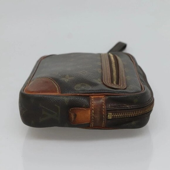 LOUIS VUITTON Monogram Marly Dragonne GM Clutch Bag M51825 LV Auth th6078 - Picture 6 of 16